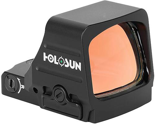 Holosun HS507COMPGR Green Dot Sight, 1x, Illuminated Green 32 MOA Circle w/ 2 MOA Dot Reticle, Black Anodized