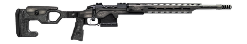 Fierce Ti Mountain Reaper 2.0 Rifle, 22 Creedmoor, 18" C3 Carbon Barrel, Chassis Ultra-lite Magnesium Stock, Distressed Gray, 3 Rds