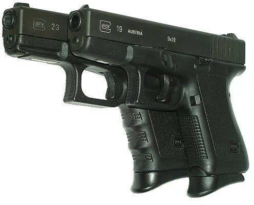 Pearce PG19 Black Grip Extension For Glock Mid Size/Full Size