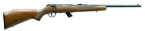 Savage MKIIG Rimfire Rifle 20700, 22 Long Rifle, 20.75 in, Bolt Action, Walnut Stock, Blue Finish, 10 Rds, w/Accutrigger