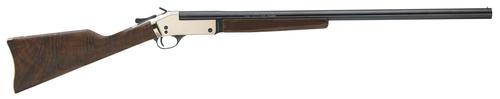 Henry Singleshot Brass Break Open Rifle H015B44, 44 Remington Mag, 22", Silver Stock, Silver Finish, 1 Rds
