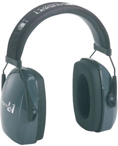 Howard Leight Super Slimline Folding LOF Black/Blue Earmuffs 25 dB (R01524)
