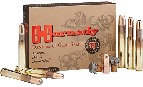 Hornady Dangerous Game Rifle Ammunition 82667, 416 Ruger, DGX Bonded, 400 gr, 2400 fps, 20 Rd/Bx