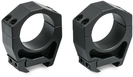 Vortex Precision Matched Rings PMR-34-126, 34mm, High Height, 1.26 in, Black