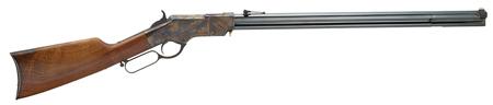 Henry Benjamin Tyler Original Lever Action Rifle H011IF, 44-40 Winchester, 24", Case Color Receiver, American Walnut Stock, Blued Finish, 13 Rds