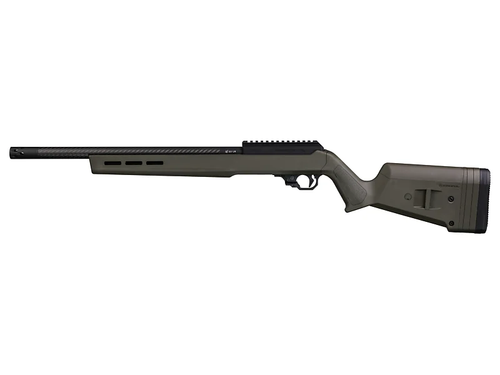Volquartsen VM-22 Rimfire Rifle, 22 LR, 16.75", OD Green Magpul Stock, Carbon Barrel, 10+1