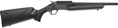 Rossi LWC Break Open Rifle, 357 Mag, 16.5" Threaded, Fixed Black Stock, 1rd Rds