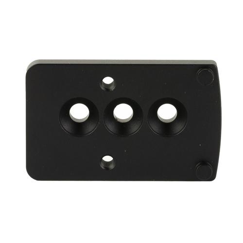 Unity Tactical LLC Fast Optic Mounting Plate For RMR/SRO Footprint, Compatible With Unity MRDS & LPVO Mounts, Black