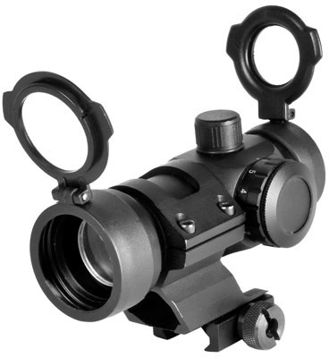 NcStar Red Dot Sight DMRG130, 1x, 30mm, Black, 3 Red/Green M.O.A. Dot