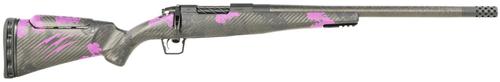 Fierce Carbon Mini Rogue Bolt Action Rifle ROGM65CM20BP, 308 Win, 20" Threaded, Purple Camo Stock, 4 Rds
