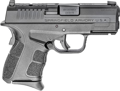 Springfield XDS Mod 2 Compact Pistol XDSG9339BOSP, 9mm, 3.3 in, Black Polymer Grip, Black Finish, 6 Rd