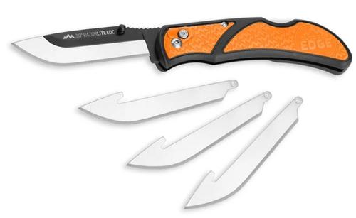 Outdoor Edge, REPLACEABLE BLADE CARRY KNIFE, 3.0" RazorEDC Lite (C)