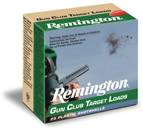 Remington Gun Club Target Loads GC12L9, 12 Gauge, 2-3/4", 1-1/8 oz, 1145 fps, #9 Lead Shot, 25 Rd/bx