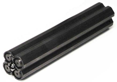 SRM Arms 1216 12 Gauge 16 Round Black Rotating Quad Tube Shotgun Magazine (M1216-mag)