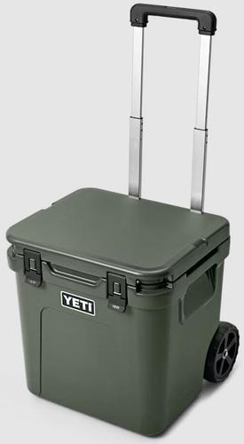 Yeti Roadie Series Wheeled Cooler 10048380000, 48 Quarts, Camp Green