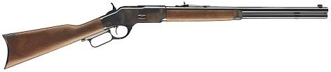 Winchester M73 Sporter Case Hardened Rifle 534202140, 44-40 Winchester, 20 in, Walnut Stock, Blued Finish