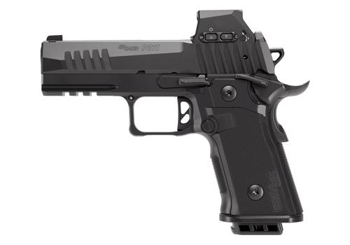 Sigarms P211-GT4 Pistol 211CA-9-GT4-RXSL, 9mm, 4.2in Bull Barrel, Aluminum Grips, 21 Rds