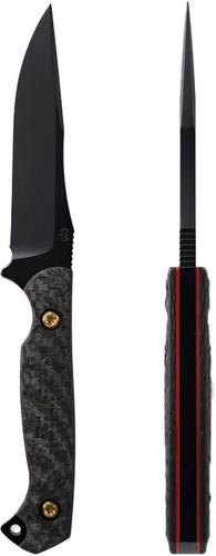 Toor Knives Heavy Metal Series Krypteia S Fixed Blade Knife, Black Finish (642453)