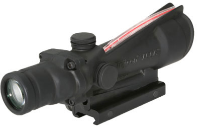 Trijicon ACOG Sights TA11H, 3.5x, 35mm, Matte Black, Horseshoe w/Target Reference System Reticle