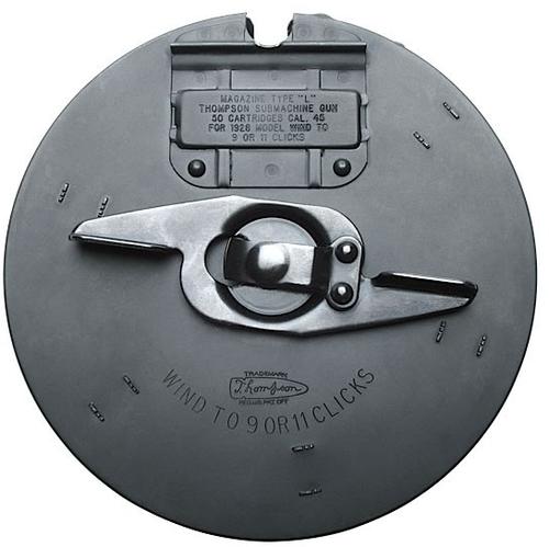 Thompson 45 Automatic Colt Pistol (ACP) 50 Round Black Magazine Drum (T13KT)