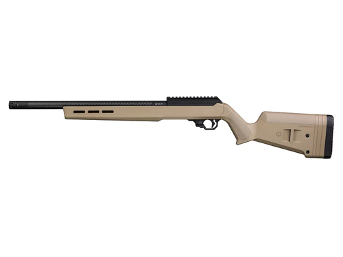 Volquartsen VM-22 Rimfire Rifle VCR‑0322, 22 LR, 16", Magpul FDE Stock, Carbon Barrel, w/Rapid Release, 10+1