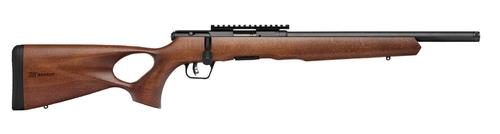 Savage B22 Timber Bolt-Action Rifle 70517, 22 Mag, 18", Woodgrain Thumbhole Stock, 10 Rds