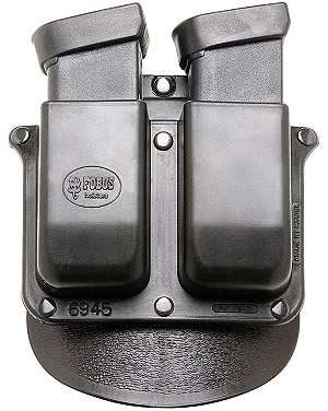 Fobus Paddle Double Magazine Pouch 6945P, Double stack, For Glock .45ACP/10mm & Para