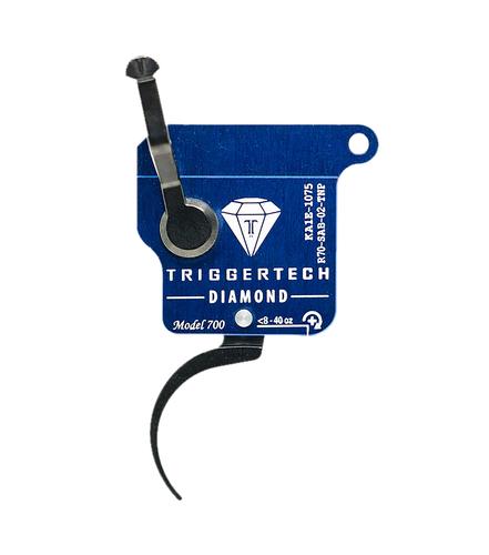 TriggerTech Diamond Trigger for Remington 700 Right Hand, 8-40 oz, Curved