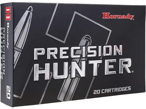Hornady Precision Hunter Rifle Ammunition 8069, 28 Nosler, ELD-X, 162 Gr, 3175 fps, 20 Rds
