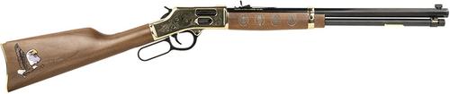 Henry Side Gate Eagle Scout Tribute Lever Action Rifle H006GES, 44 Rem Mag / 44 Special, 20" Octagon, Walnut Stock, Blued, 10 Rds