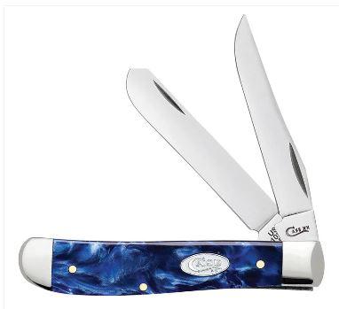 Case Knives Blue Pearl Kirinite® Mini Trapper (23432)