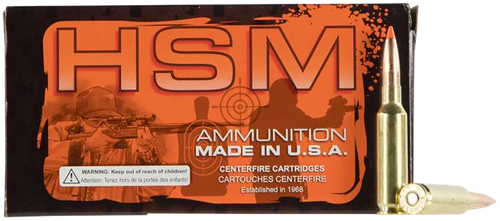 HSM Tipping Point Rifle Ammunition 300WINMAG51N, 300 Win Mag, Hornady SST, 165 gr, 20 Rd/Bx