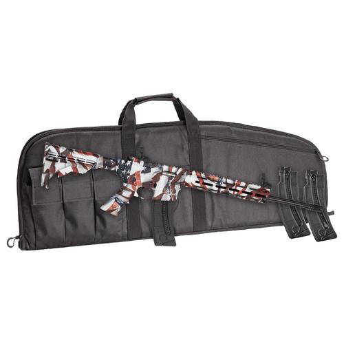 Smith and Wesson M&P15-22 Sport Rimfire Rifle American Flag Bundle 14714, 22LR, 16.5", American Flag Finish, w/Vortex Red Dot Sight, 25 Rds