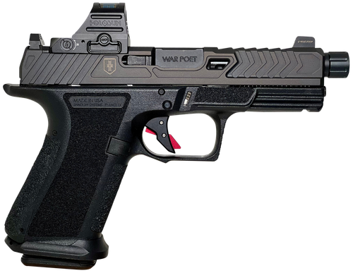 Shadow Systems MR920 War Poet, SS1075H, 9mm 5", Nitride Match Grade Threaded Barrel w/Holosun 507C, 15+1