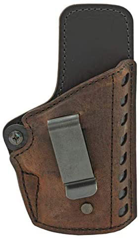 Versacarry Compount Gen II Holster, Inside The Waistband, Essential Kydex/Water Buffalo, Size 2 (CE2112)