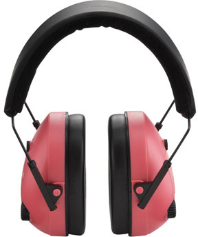 Champion Pink Adjustable Electronic Earmuffs 21 dB