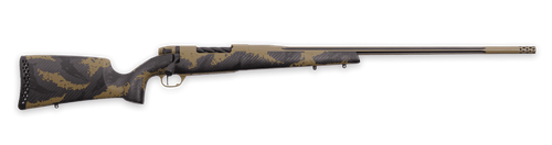 Weatherby Mark V Apex Rifle, 22-250 Rem, 24", Peak 44 Bastion Stock, 4 Rds