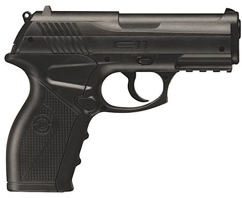 Crosman .177 Caliber CO2 Model C11 Air Pistol w/Black Finish (C11)