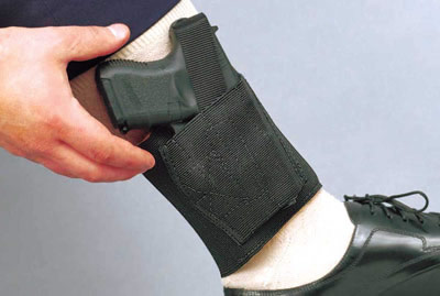 DeSantis Apache Ankle Rig Elastic Black Holster (062BAE1Z0)