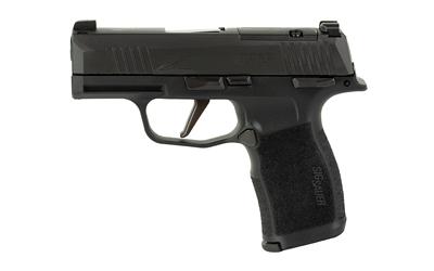 Sig Sauer P365 X Pistol, 9mm, 3.10", Black Serrated Nitron Slide, XRAY3 Sights, Black Polymer Grips, 12 Rds