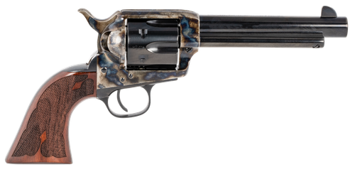 Taylors Gambler Single Action Revolver 555130, 45 Colt, 5.5", Walnut Grips, Case Hardened Finish, 6 Rds
