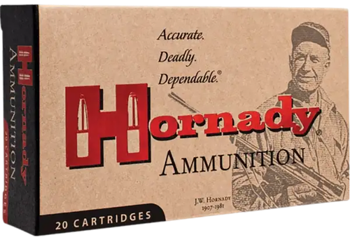 Hornady Match Rifle Ammunition 91318, 358 Winchester, Soft Point (SP), 200 GR, 2475 fps, 20 Rd/bx