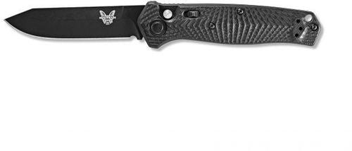 Benchmade Mediator Automatic Knife w/ Black Plain Edge Reverse Tanto Blade (8551BK)