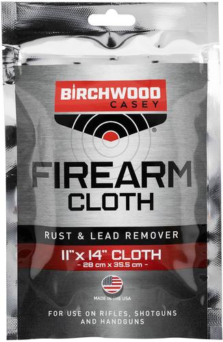 Birchwood Casey Rust & Lead Remover Treated Chamois Cloth (RLREM)