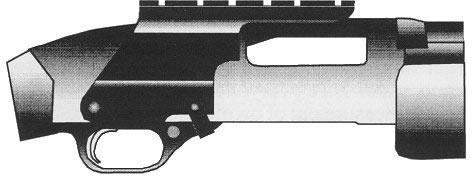 Aimtech ASM8 Black Scope Mount For Winchester 1300