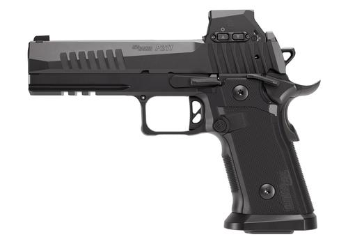 Sigarms P211-GT5 Pistol 211F-9-GT5-RXSL, 9mm, 5in Bull Barrel, Aluminum Grips, 21 Rds