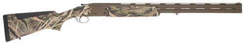 TriStar Hunter Mag II Shotgun 35221, 12 Gauge, 28", 3.50" Chmbr, Midnight Bronze Barrel/Re, Mossy Oak Shadow Grass Blades Furniture, Fiber Optic Sight