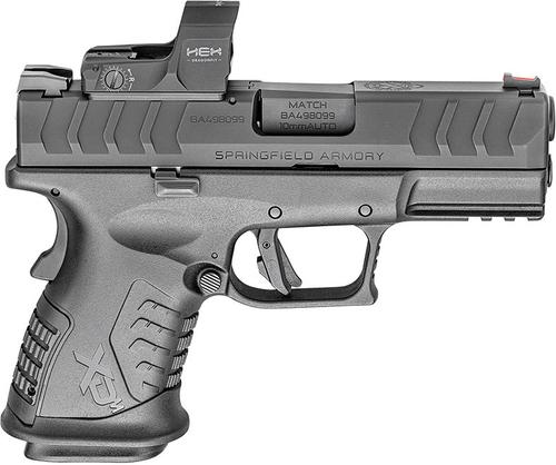 Springfield XD-M Elite Compact OSP w/Red Dot Pistol XDME93810CBHCOSPD, 10mm, 3.8 in, Polymer Grip, Black Finish, 11 Rd