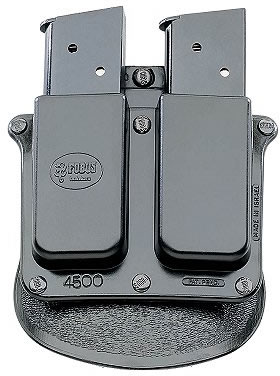 Fobus Paddle Double Magazine Pouch 4500P, Single Stack, For 1911 Govt. Models, Ruger , Sig