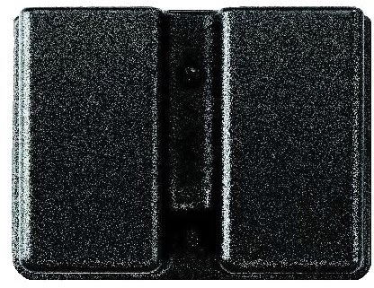 Uncle Mikes Single Row/Double Magazine Case w/Belt Clip (51371)